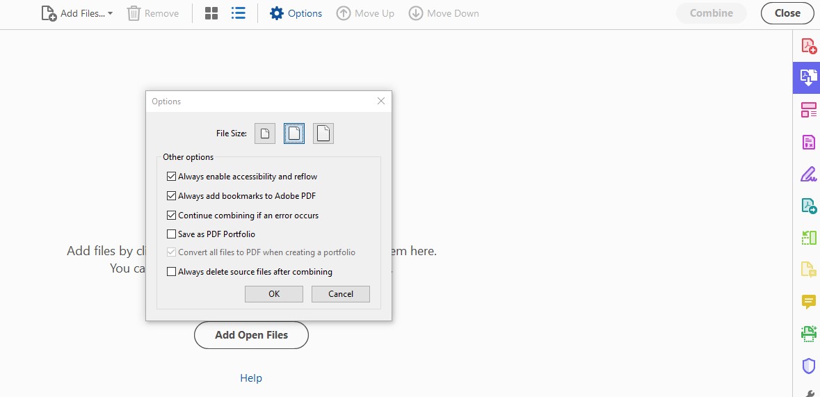 Solved Combine PDFs not working Adobe Community 9775815